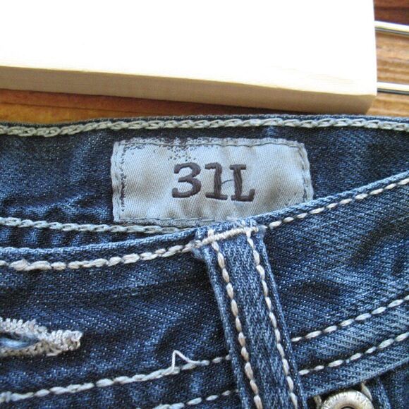 BKE Tyler Relaxed Fit Non Stretch Jeans 31 X 32 - Picture 9 of 10